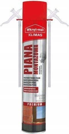 Wkręt-met Spumă poliuretanică cu expansiune redusă 750ml