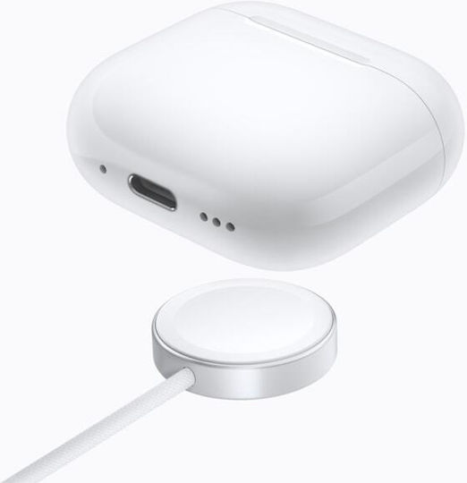 Apple AirPods 5 with Wireless Charging Case Earbud Bluetooth Handsfree Ακουστικά με Αντοχή στον Ιδρώτα και Θήκη Φόρτισης Λευκά