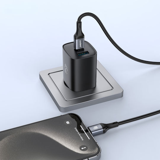 Samsung Braided Cable USB-C male - USB-C 60W Μαύρο 1m CB01CC