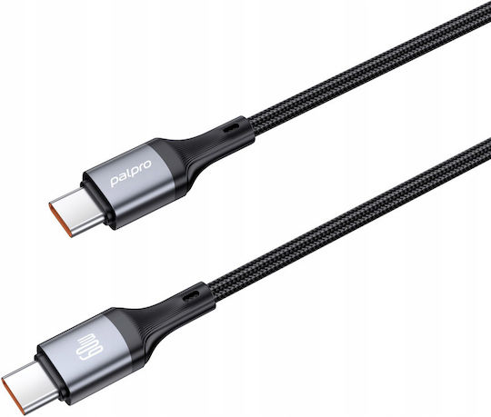 Samsung Braided Cable USB-C male - USB-C 60W Μαύρο 1m CB01CC