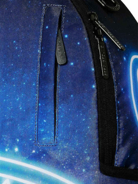 Sprayground School Backpack Junior High-High School Backpacks MATURE SPACE NEON NEBULA DLXSR