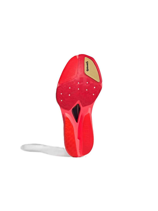 Adizero Prime X3 Strung Мъжки Спортни Обувки Running Solar Turbo / Grey Six / Lucid Red