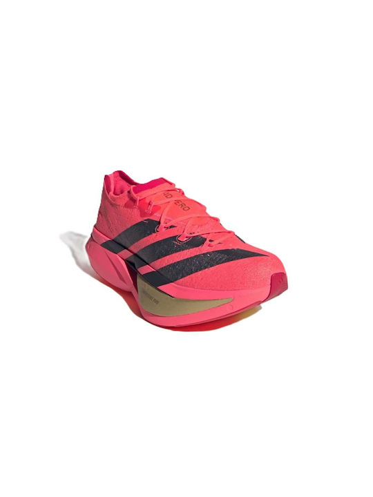 Adizero Prime X3 Strung Мъжки Спортни Обувки Running Solar Turbo / Grey Six / Lucid Red