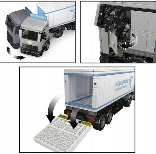 Mould King Building Blocks Container Truck for 8+ Years 548 Pieces MK24070