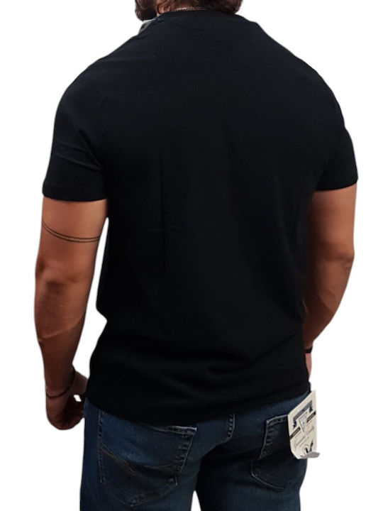 T-Shirt Schwarz/Creme Herrenblusen