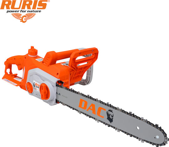 Ruris Dac 324el – Electric Chainsaw 2400 W 40 Cm Bar 3/8 Chain Automatic Lubrication
