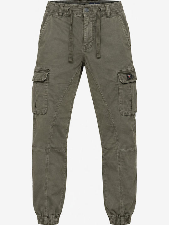 Men's Cargo Khaki Trousers