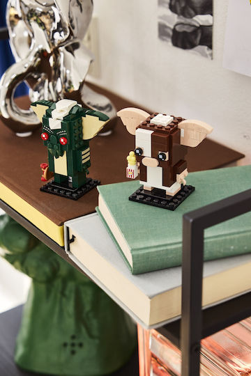 LEGO Brick Headz Gremlins Gizmo și Stripe Figurine pentru 10+ Ani 230 buc