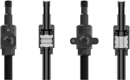 Muc-Off Supapă Tubeless Big Bore Lite Medie Neagră