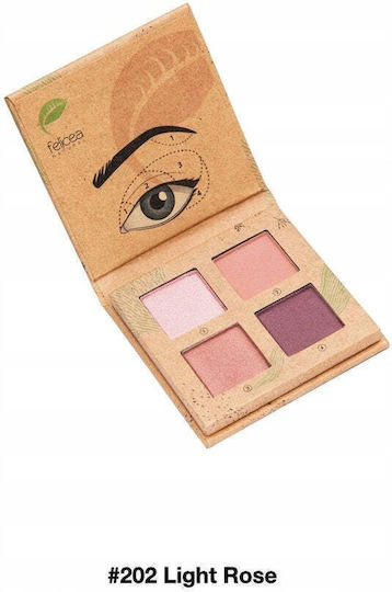 Felicea Felicea Palette mit Matt Lidschatten in Flüssiger Form Light Rose 3,2 g