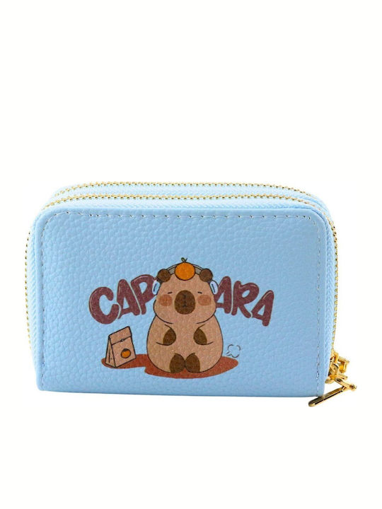 Lean Toys Kids Wallet for Coins with Zipper Blue
