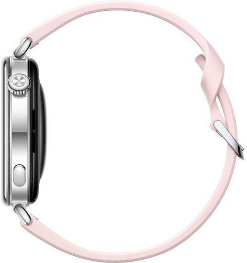 Huawei Watch GT 7 Oțel Inoxidabil 41mm Waterproof cu Pedometru (Roz)