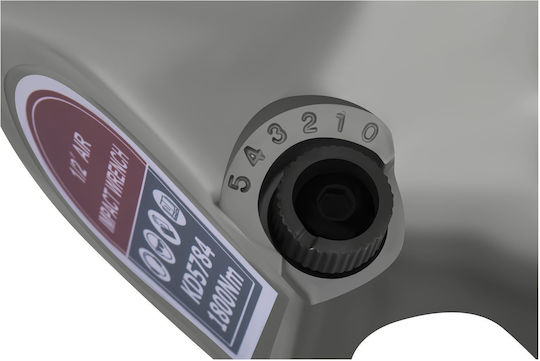 Kraft & Dele KD5784 Cheie cu Impact 1/2" cu Cuplu Maxim 188.64kgm