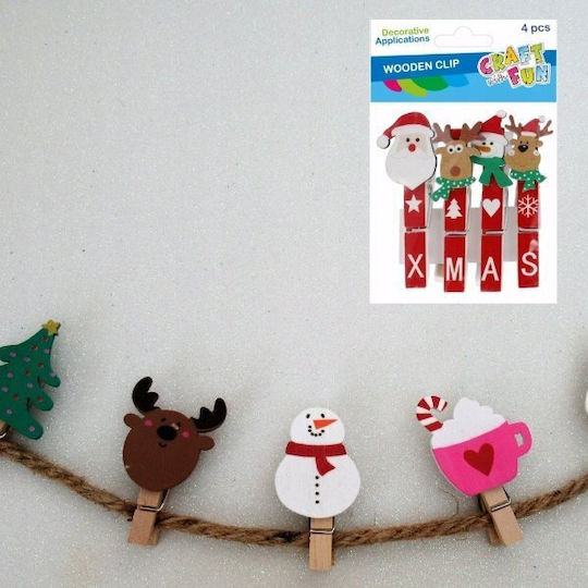 Craft with Fun Craft Type 50gr 4 Pieces In Multicolour Color