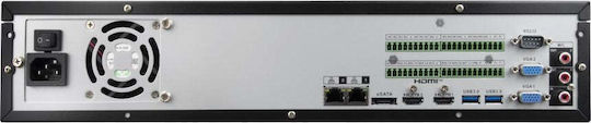 BCS BCS-L-NVR6408R-A-4K-Ai(2) NVR Recorder 64 Channels with 4K Resolution