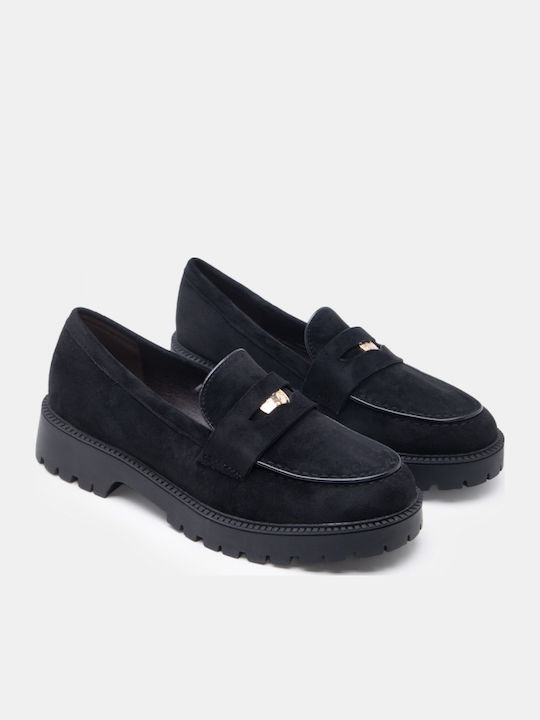 Γυναικεία Loafers σε Μαύρο Χρώμα