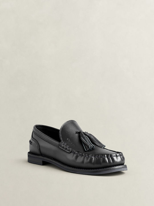 Gracelyn Leder Damen Mokassins in Schwarz Farbe