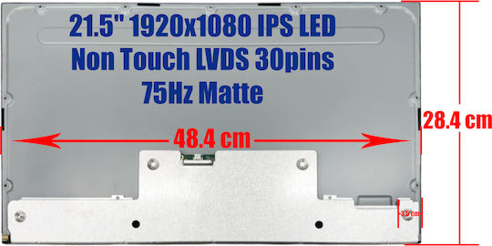 Лаптоп Екран IPS / LED / Touch 1920x1080 Матов За Laptop Mv215fhm-n20 1-SCR0837