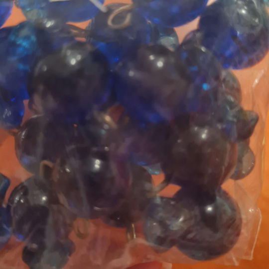 Glass Pomegranate Link 15-17mm Multi Multi