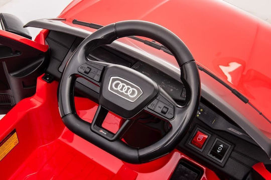 Audi RS6 Μονοθέσιο με Τηλεκοντρόλ 12 Volt Κόκκινο για 3+ Ετών 11965