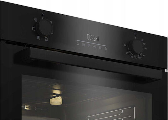 Beko Фурна под плота 72л с индукционни котлони Ш59.4см. Черен