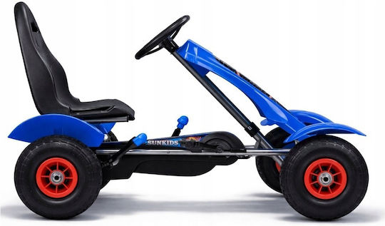 F618 Go Kart Μονοθέσιο Τύπου Μπλε για 8+ Ετών