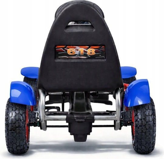 F618 Go Kart Μονοθέσιο Τύπου Μπλε για 8+ Ετών