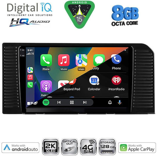 Digital IQ Автомобилна Аудио Система за Toyota Prado 2023 (Bluetooth/USB/Вграден Wi-Fi/GPS/Apple CarPlay/Android Auto) с Touch Screen 10"