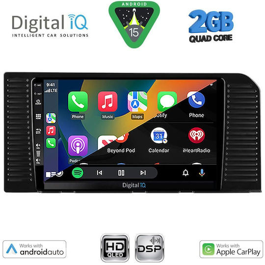 Digital IQ Car Audio System for Toyota Prado 2023 (Bluetooth/USB/WiFi/GPS) with 10" Touch Screen