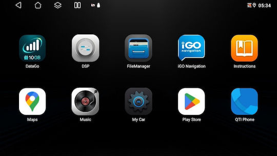 Lenovo Автомобилна Аудио Система за Dacia Logan / Sandero / Jogger 2020 (Bluetooth/USB/Вграден Wi-Fi /GPS/Apple CarPlay/Android Auto) с Touch Screen 10"