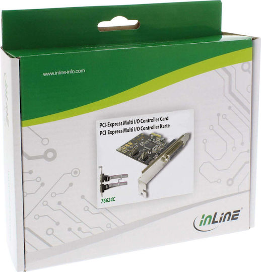 InLine Κάρτα PCIe σε θύρα IEEE1284