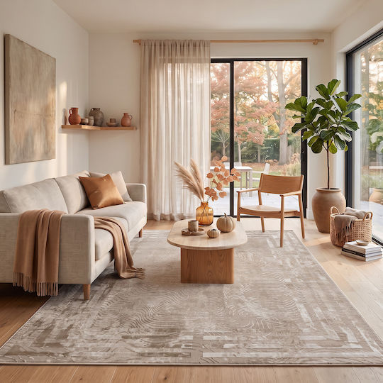 Beauty Home 9257 160x230cm Μπεζ