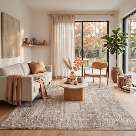 Beauty Home 9258 133x190cm Beiges Wohnzimmer Teppich Beauty Home 9258 133x190cm Beiges Wohnzimmer Teppich