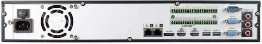 BCS BCS-L-NVR6404-A-8K-Ai2 NVR Recorder 64 Channels with 8K Resolution