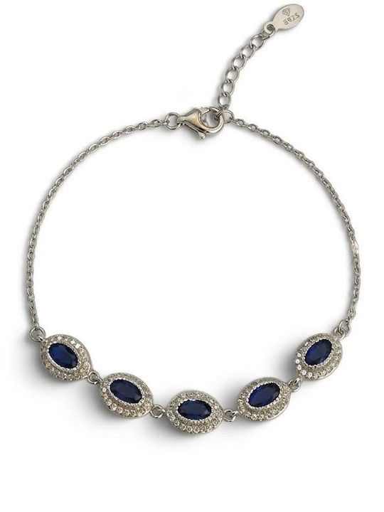 Damentrauring Armband Kette aus Silber