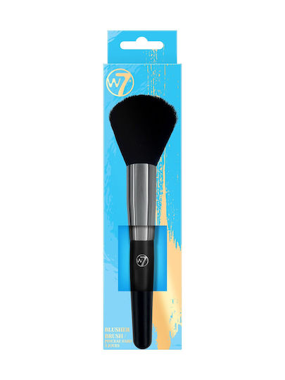 W7 Cosmetics Πινέλο Μακιγιάζ για Ρουζ από Συνθετική Τρίχα