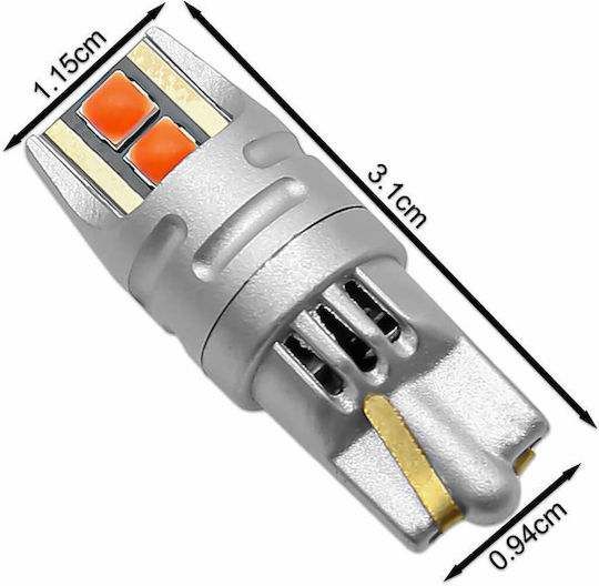 Autolampen & Motorrads T10 / T15 / W5W LED Rote 12V 2.5W Menge