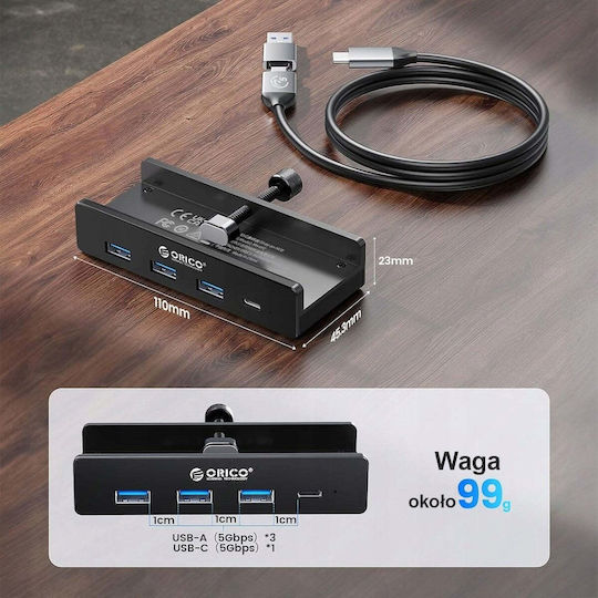 Orico USB Hub 28 Ports USB 3.2 with USB-C / USB-A Connection