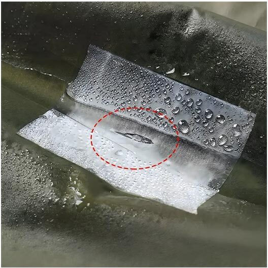 Set of Transparent PVC Inflatable Repair Patch Stickers 6 Pieces Aria Trade