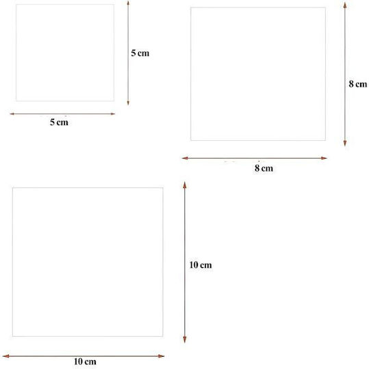 Set of Transparent PVC Inflatable Repair Patch Stickers 6 Pieces Aria Trade