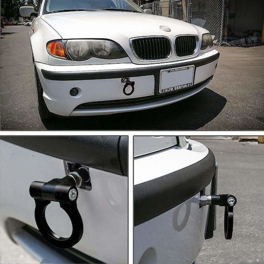 Γάντζος Αγωνιστικός Τύπου Tow Hook Ασημί