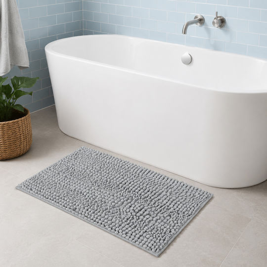 MRShome Rutschfestes Badematte DC-023002 Graue 45x70cm