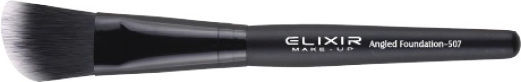 Elixir Professional Makeup Brush for Foundation made of Synthetic Hair Angled