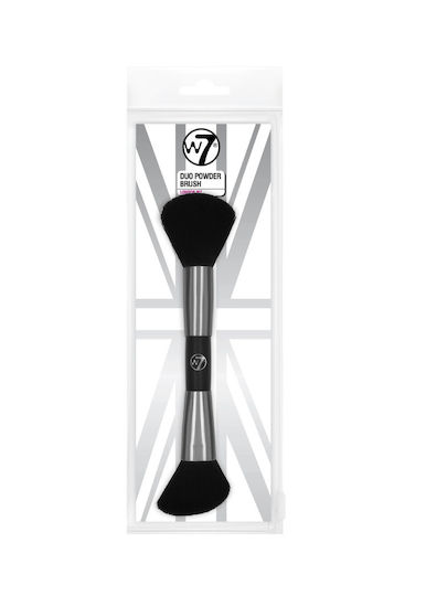 W7 Cosmetics Make Up Brush for Powder with Synthetic Bristle Duo