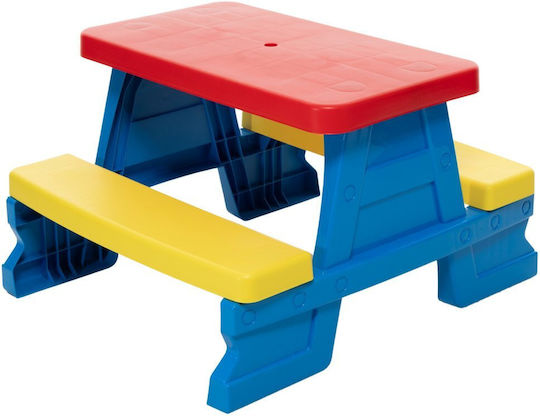 Kids Table Set with Chairs for Painting Plastic Blue Kadax Kids Table Set with Chairs for Painting Plastic Blue Kadax