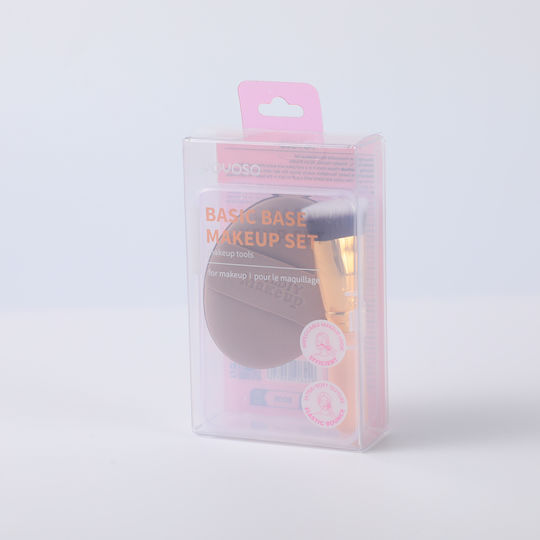 Professionelles Set mit Make-up Pinsel & Schwämme 2 Stück