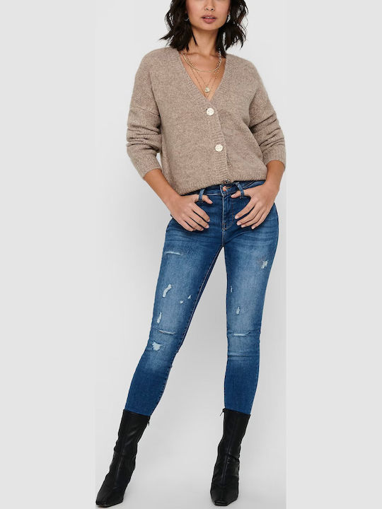 Damen Strickjacke Woodsmoke