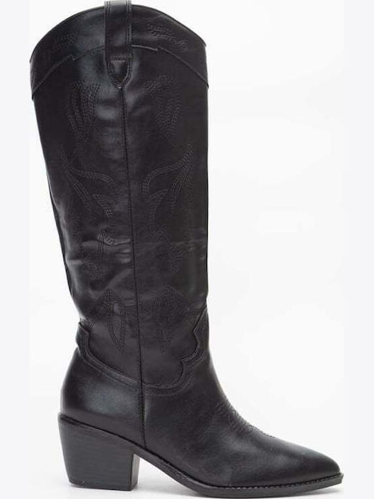 Women's Cowboy Boots Black
