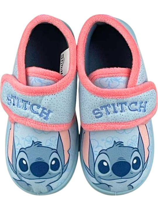Stitch Stitch Kinderhausschuhe Hellblaue