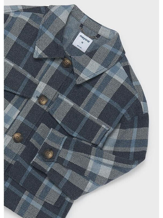 Kids Short Blazer Blue